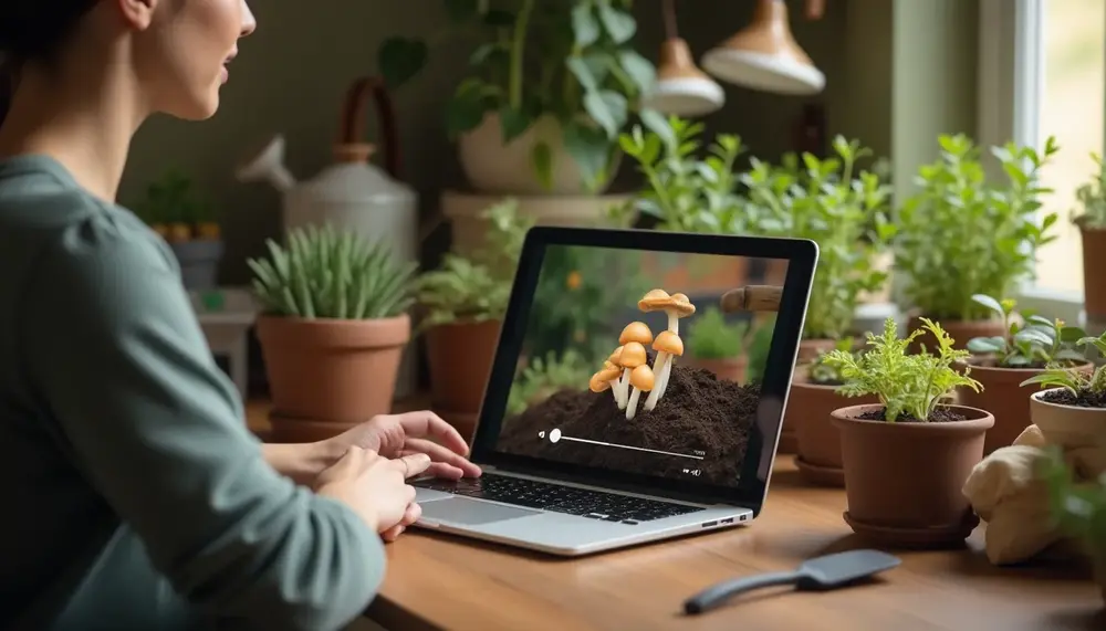 Lerne von den Profis: Pilze züchten Video-Tutorials für Einsteiger