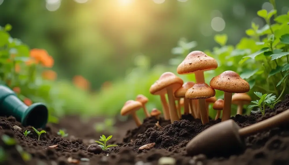 So gelingt das Champignons im Freien züchten in deinem Garten