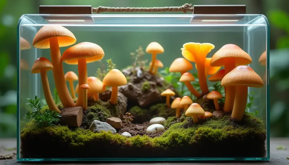 So züchtest du Pilze im Terrarium: Eine Schritt-für-Schritt-Anleitung