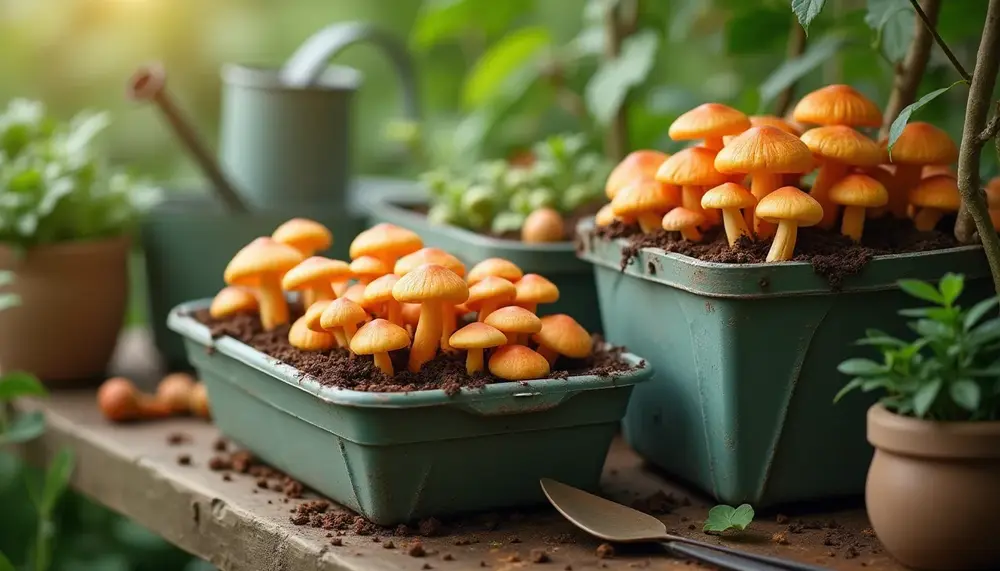 So züchtest du Pilze in Containern: Praktische Anleitungen